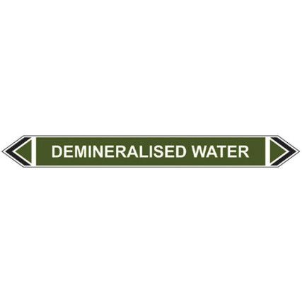 FLOW MARKER - DEMINERALISED WATER(GREEN (PK-5)