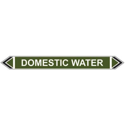 FLOW MARKER - DOMESTIC WATER(GREEN (PK-5)