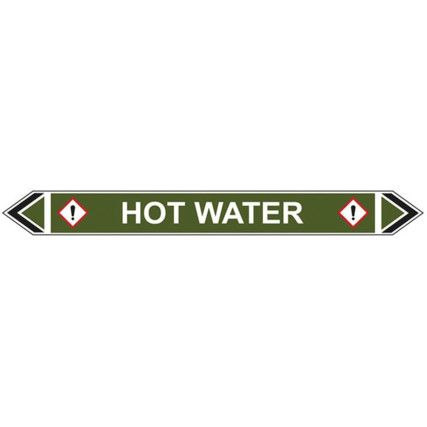 FLOW MARKER - HOT WATER (GREEN(PK-5)