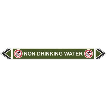 FLOW MARKER - NON DRINKING WATER(GREEN (PK-5)