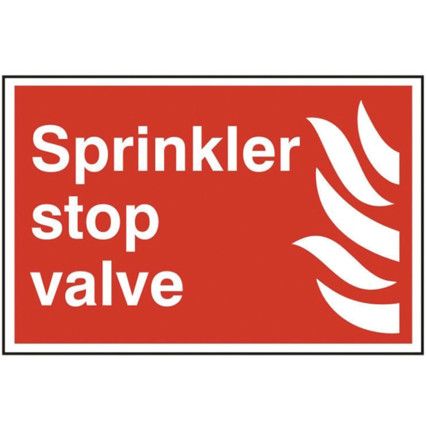 SPRINKLER STOP VALVE - PVC (300X200MM)