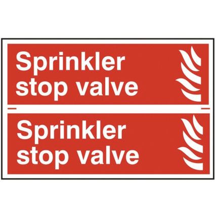 SPRINKLER STOP VALVE - PVC (300X200MM)