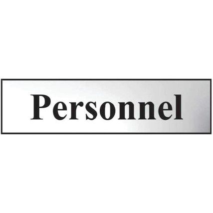 PERSONNEL - CHR (200 X 50MM)