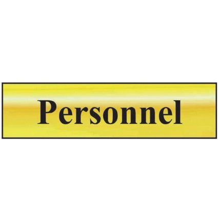 PERSONNEL - POL (200 X 50MM)