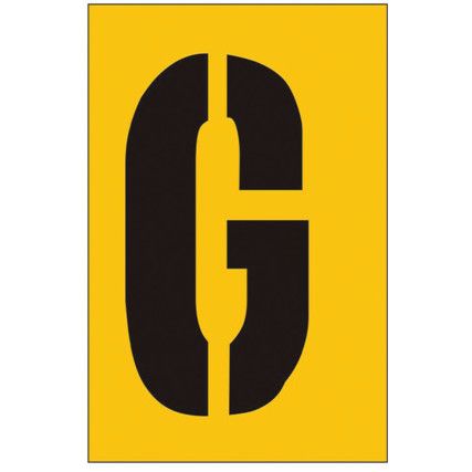 50MM STENCIL - CHARACTER 'G'