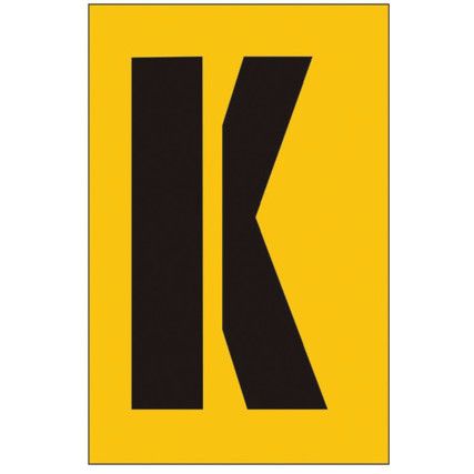 50MM STENCIL - CHARACTER 'K'