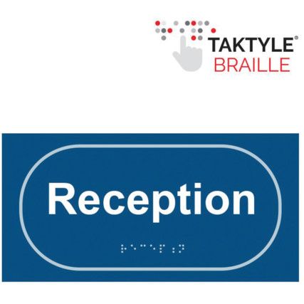 RECEPTION - TAKTYLE (300 X 150MM)