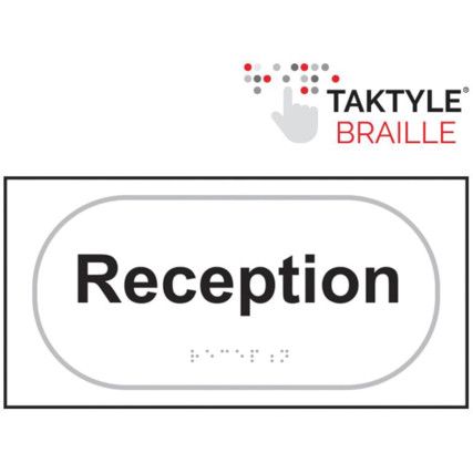 RECEPTION - TAKTYLE (300 X 150MM)