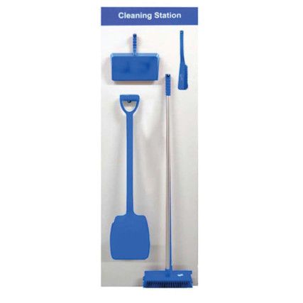 SHADOWBOARD - CLEANING STATIONSTYLE A (BLUE)