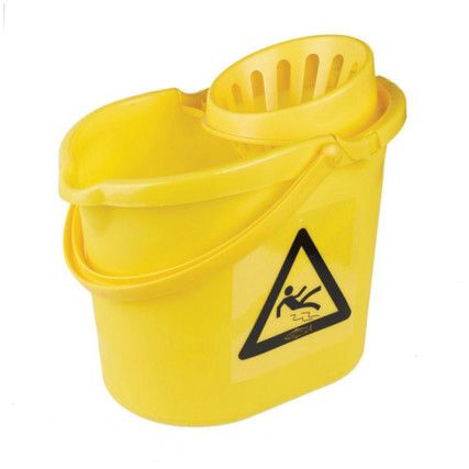 SHADOWBOARD - 12 LITRE MOP BUCKETWITH RINGER (YELLOW)