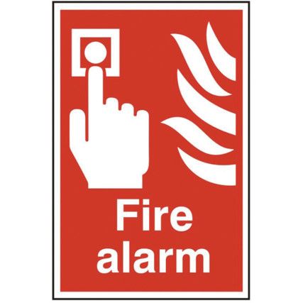 FIRE ALARM - PVC (200 X 300MM)