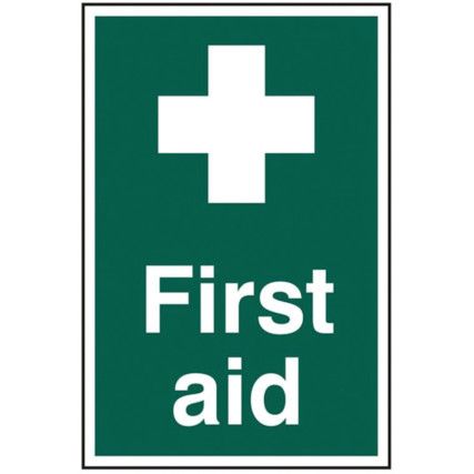 FIRST AID - PVC (200 X 300MM)