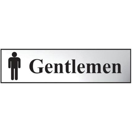 GENTLEMEN - CHR (200 X 50MM)