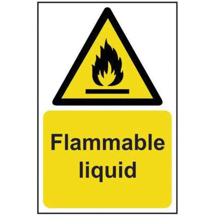 FLAMMABLE LIQUID - SAV (200X300MM)