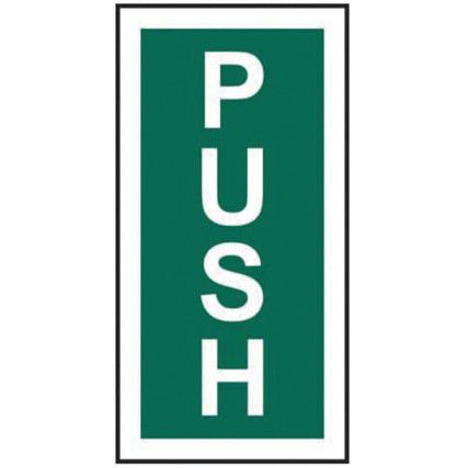 PUSH (VERTICAL) - SAV (75 X150MM)