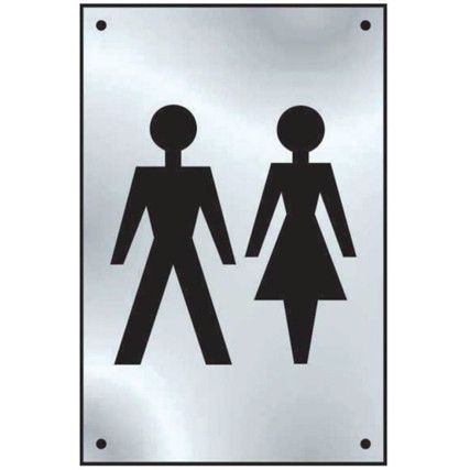 UNISEX GRAPHIC DOOR PLATE -SAA(100 X 150MM)