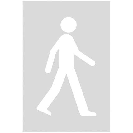 WALKING MAN STENCIL (190 X 300MM)