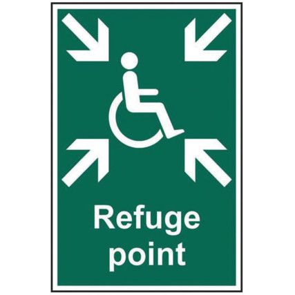 REFUGE POINT - PVC (200 X 300MM)