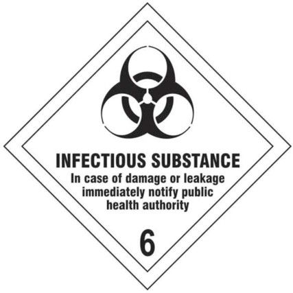 INFECTIOUS Ã‚Â SUBSTANCE 6 -SAVDIAMOND (100 X 100MM)