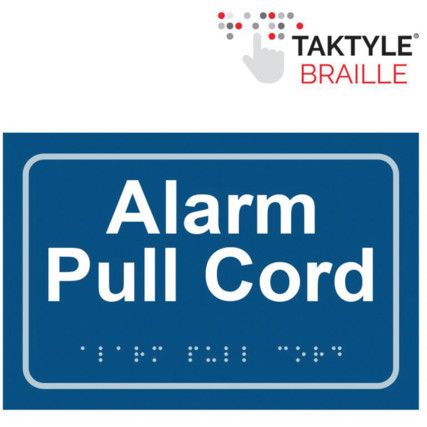 ALARM PULL CORD - TAKTYLE (225X150MM)