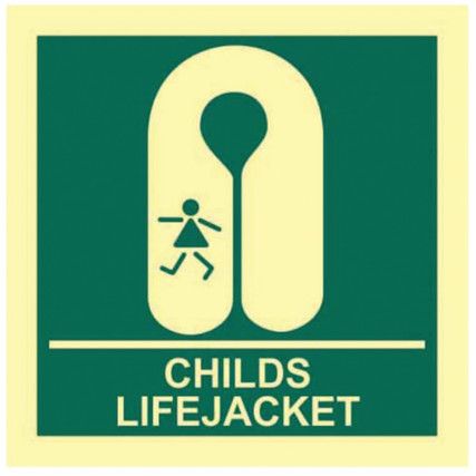 CHILD'S LIFEJACKET - PHS (150X150MM)