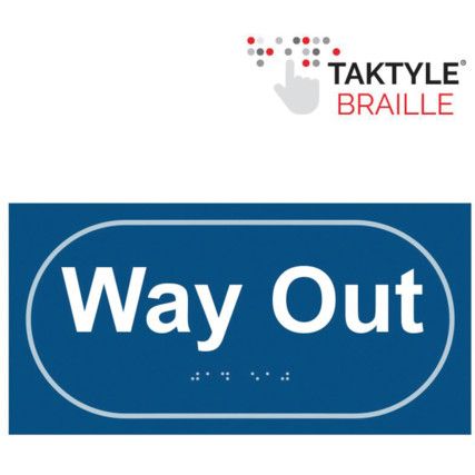 WAY OUT - TAKTYLE (300 X 150MM)