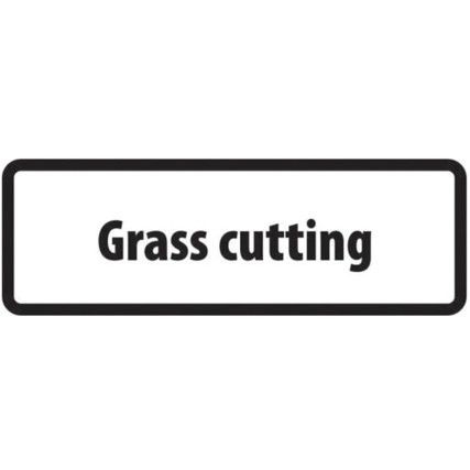 SUPPLEMENTARY PLATE 'GRASSCUTTING' - ZIN (860 X 360MM)