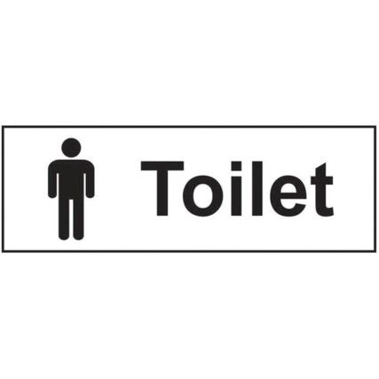 TOILET (GENTLEMEN) - RPVC (300X100MM)