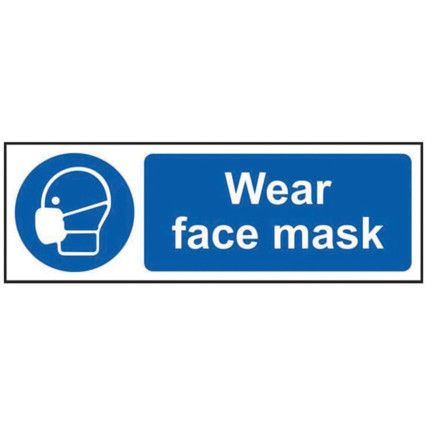 WEAR FACE MASK - RPVC (300X100MM)