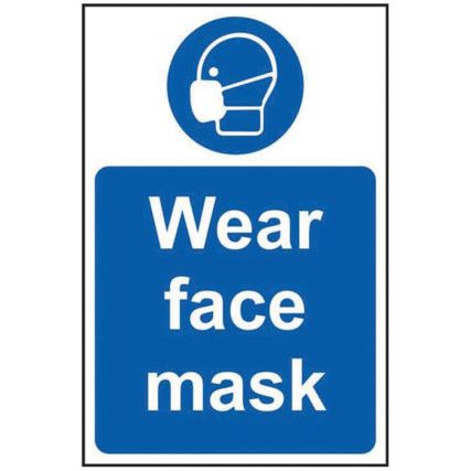 WEAR FACE MASK - RPVC (400X600MM)