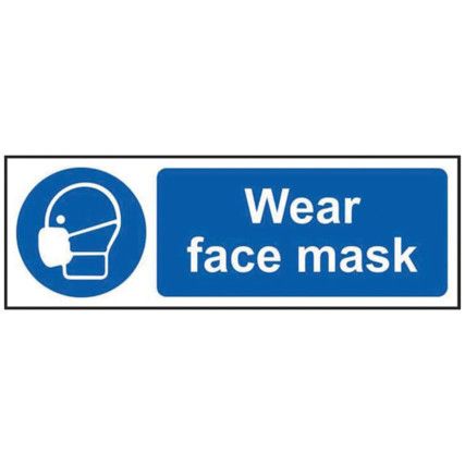 WEAR FACE MASK - RPVC (600X200MM)