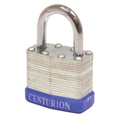 Keyed Padlock, Keyed Alike, Steel, Silver, 40mm Width, Weatherproof