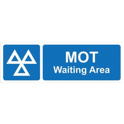 MOT WAITING AREA - RPVC (600X200MM)