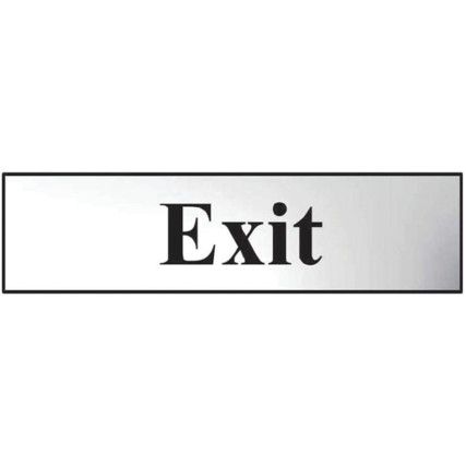 EXIT - CHR (200 X 50MM)