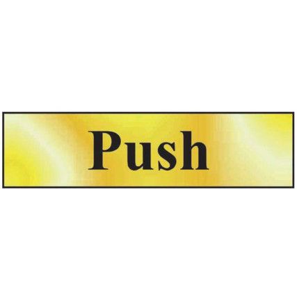 PUSH  - POL (200 X 50MM)