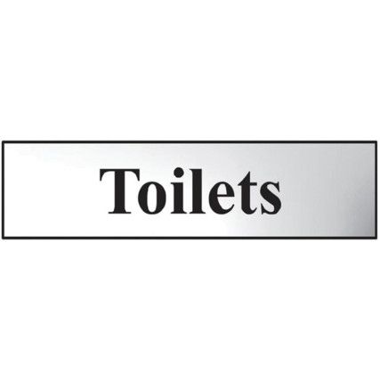 TOILETS - CHR (200 X 50MM)