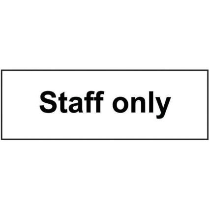 STAFF ONLY - RPVC (300 X 100MM)