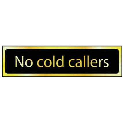 NO COLD CALLERS - POL (200 X50MM)