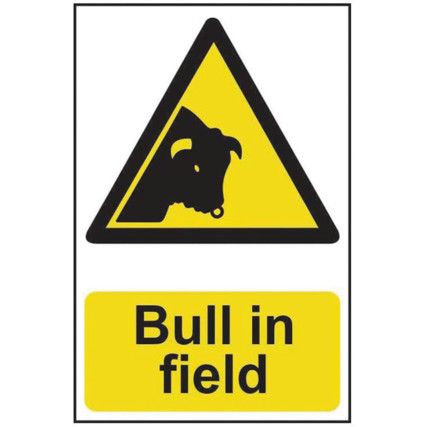 BULL IN FIELD - COREX (200X300MM)