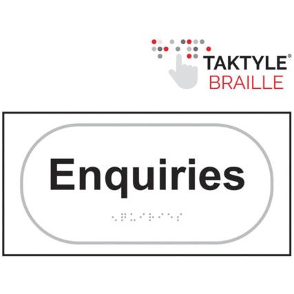 ENQUIRIES - TAKTYLE (300 X 150MM)