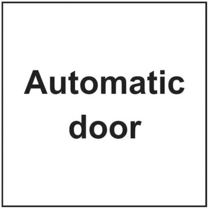 AUTOMATIC DOOR - SAV (150 X150MM)