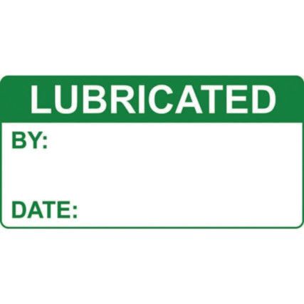 LUBRICATED - LABELS (50 X25MMROLL OF 500)