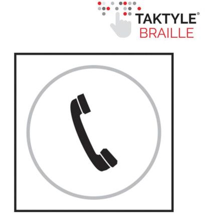 TELEPHONE GRAPHIC - TAKTYLE (150X150MM)