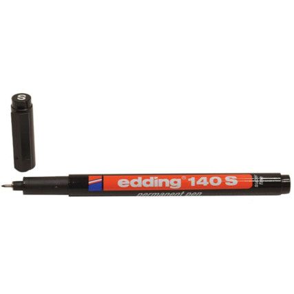 SAFETY TAG PEN - ULTRA FINE(BLACK) (SINGLE)