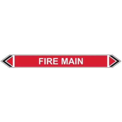 FLOW MARKER - FIRE MAIN (RED -(PK-5)