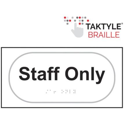 STAFF ONLY - TAKTYLE (300 X150MM)