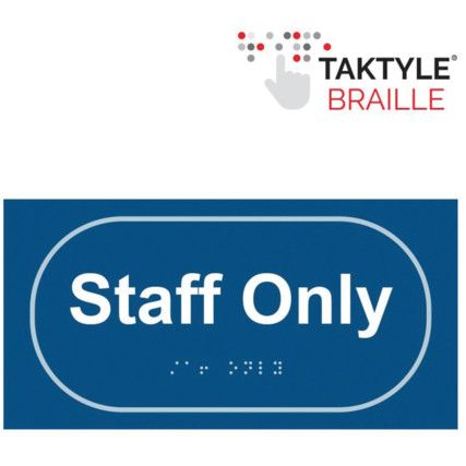 STAFF ONLY - TAKTYLE (300 X150MM)