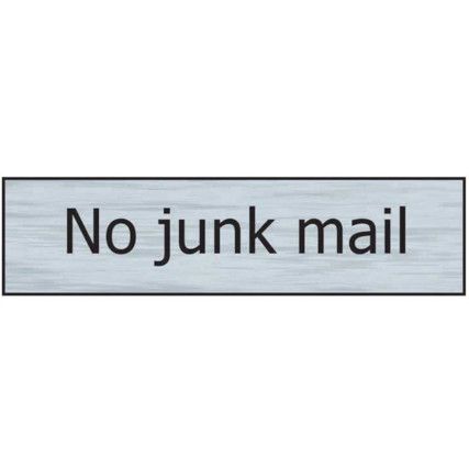 NO JUNKMAIL - SSE (200 X 50MM)