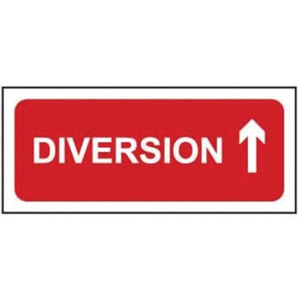 DIVERSION UP ARROW - Q SIGN (1050X 450MM)