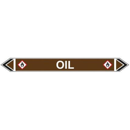 FLOW MARKER - OIL (BROWN - (PK-5)